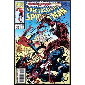 Spectacular Spider Man #202 Maximum Carnage Part‎ 9 Comic Book Marvel 1993 Venom